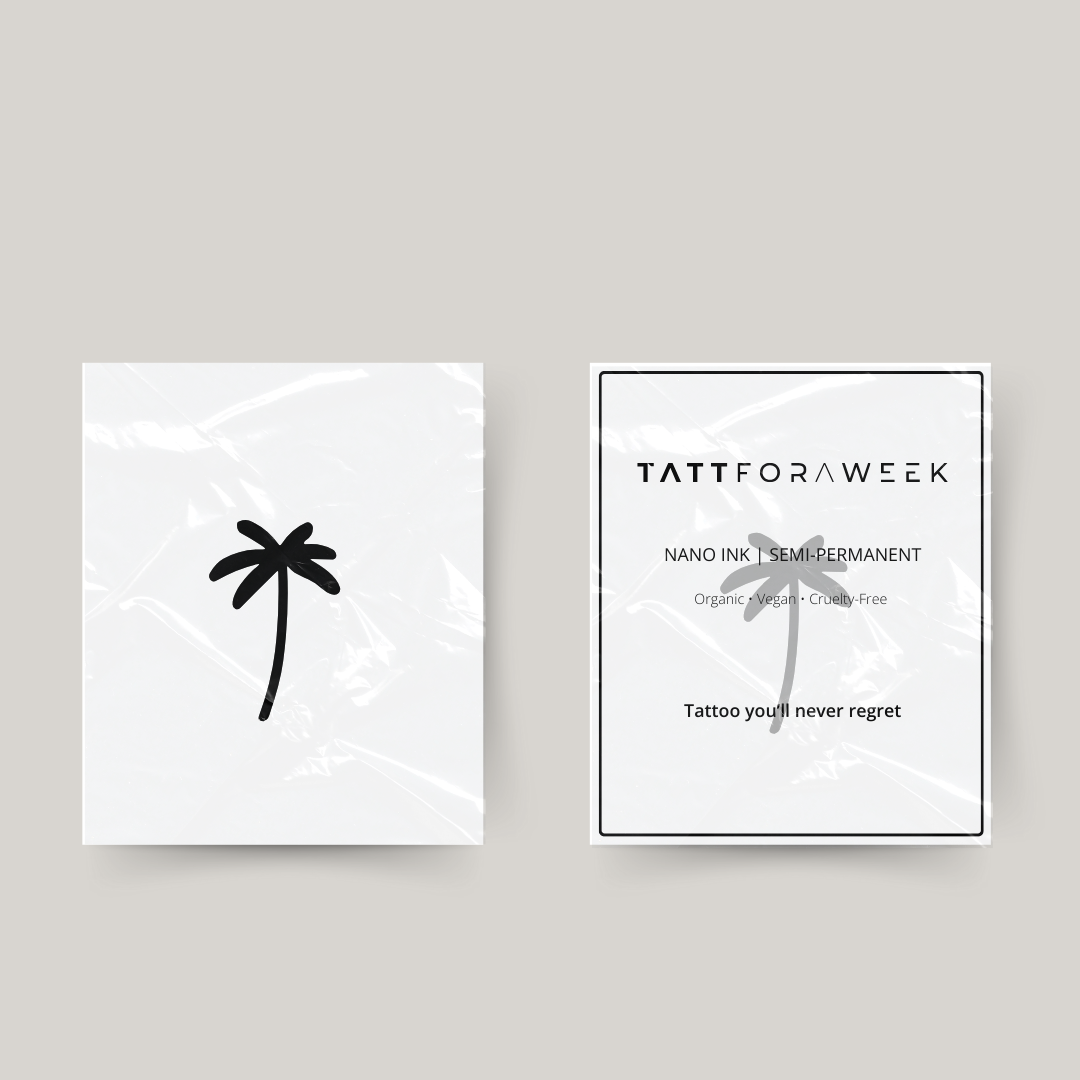 Tillfällig tatuering palm