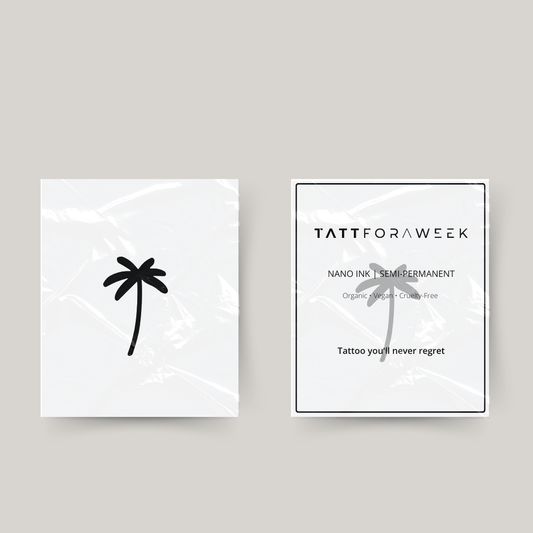 Tillfällig tatuering palm