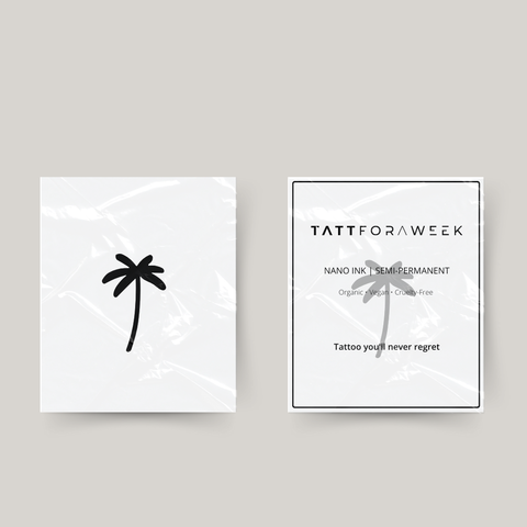 Tillfällig tatuering palm