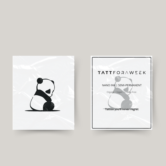 Tillfällig tatuering panda