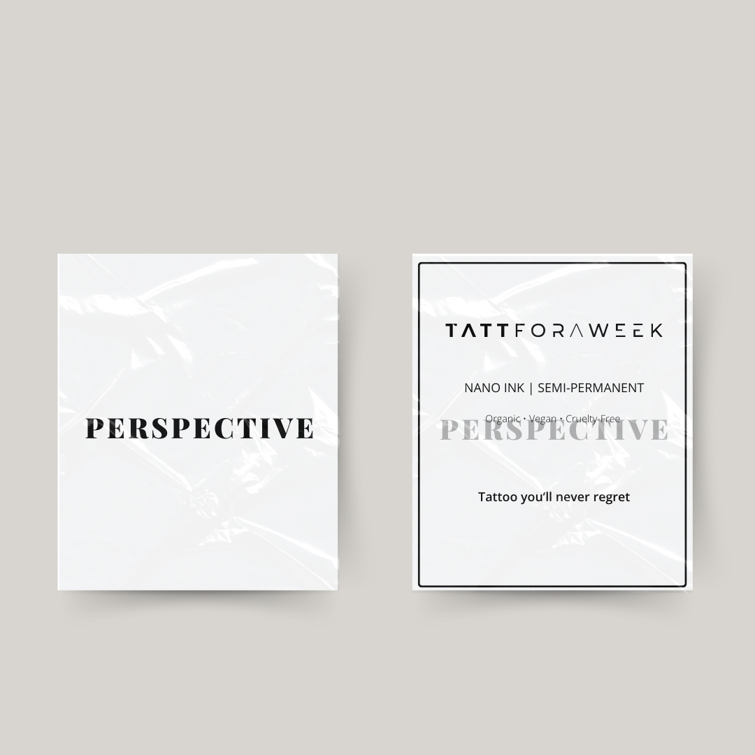 Tillfälligt tatueringsperspektiv