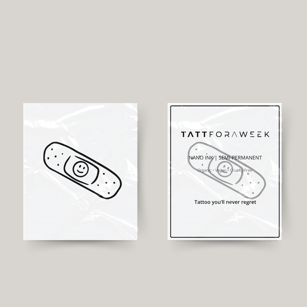 Tillfällig tatuering plåster