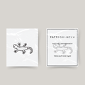 Tillfällig tatuering salamander