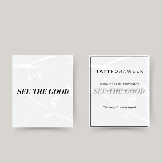 Tillfällig tatuering se det goda