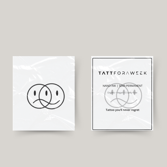 Tillfälliga tatueringssmileys