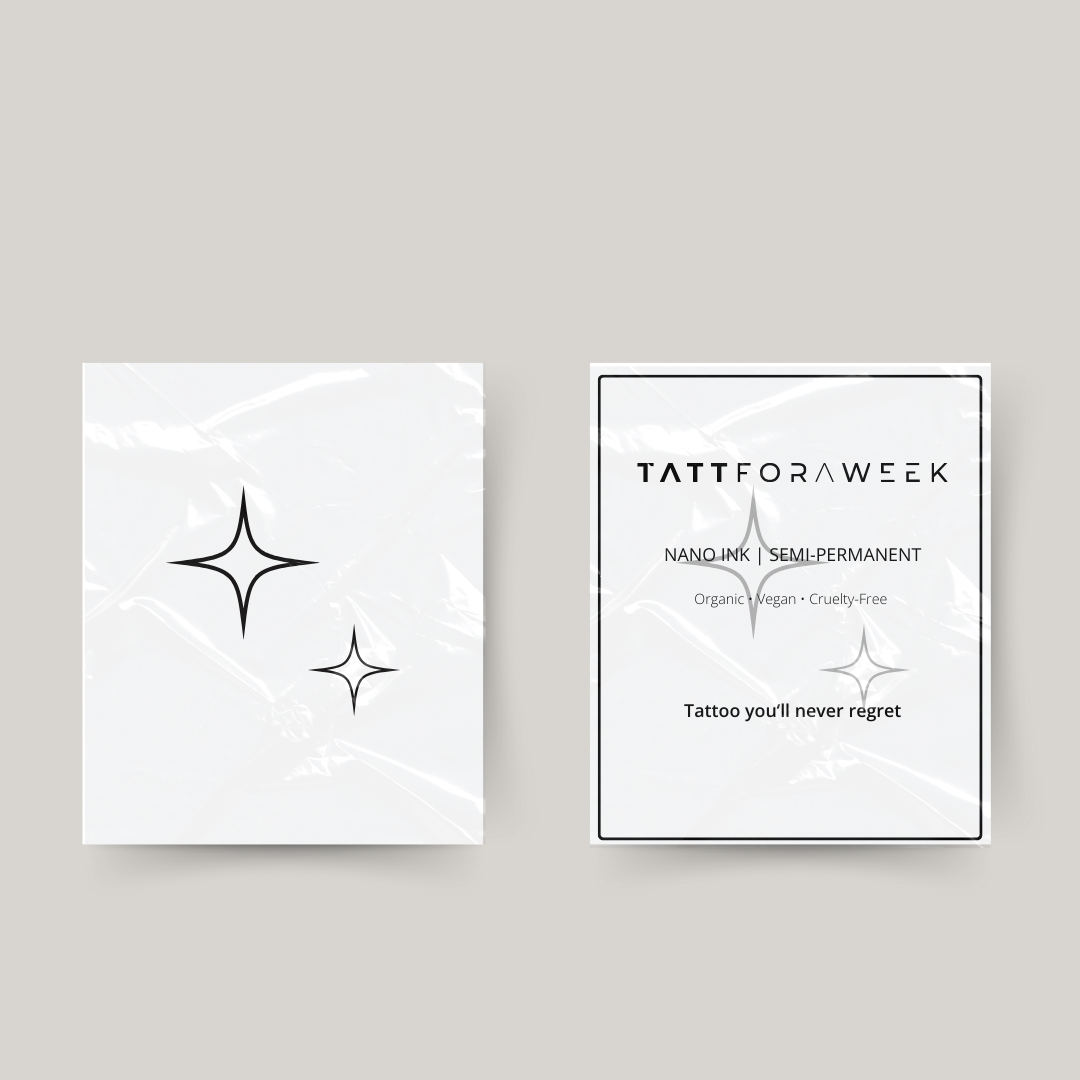 Tillfällig tatuering gnistra