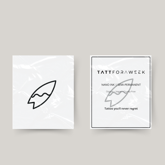 Tillfällig tatuering surfa