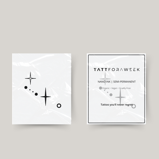 Tillfällig tatuering taurus stjärnor