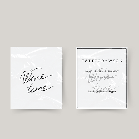 Tillfällig tatueringsvintid