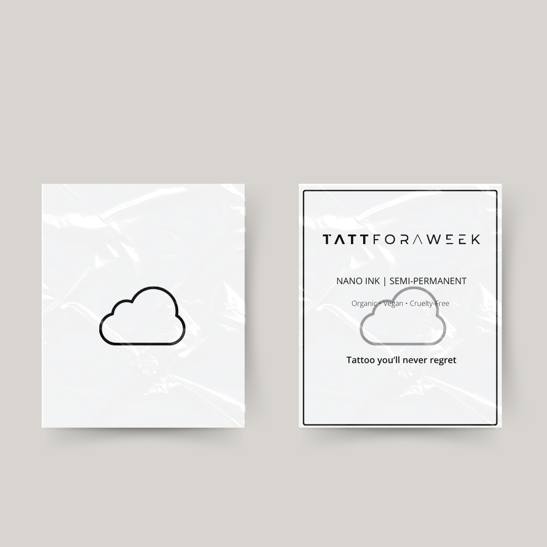 Tillfälligt tatueringsmoln