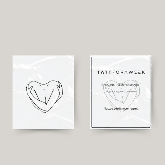 Tillfällig tatuering självkärlek