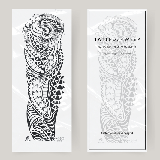 Nep tatueringsärm mandela