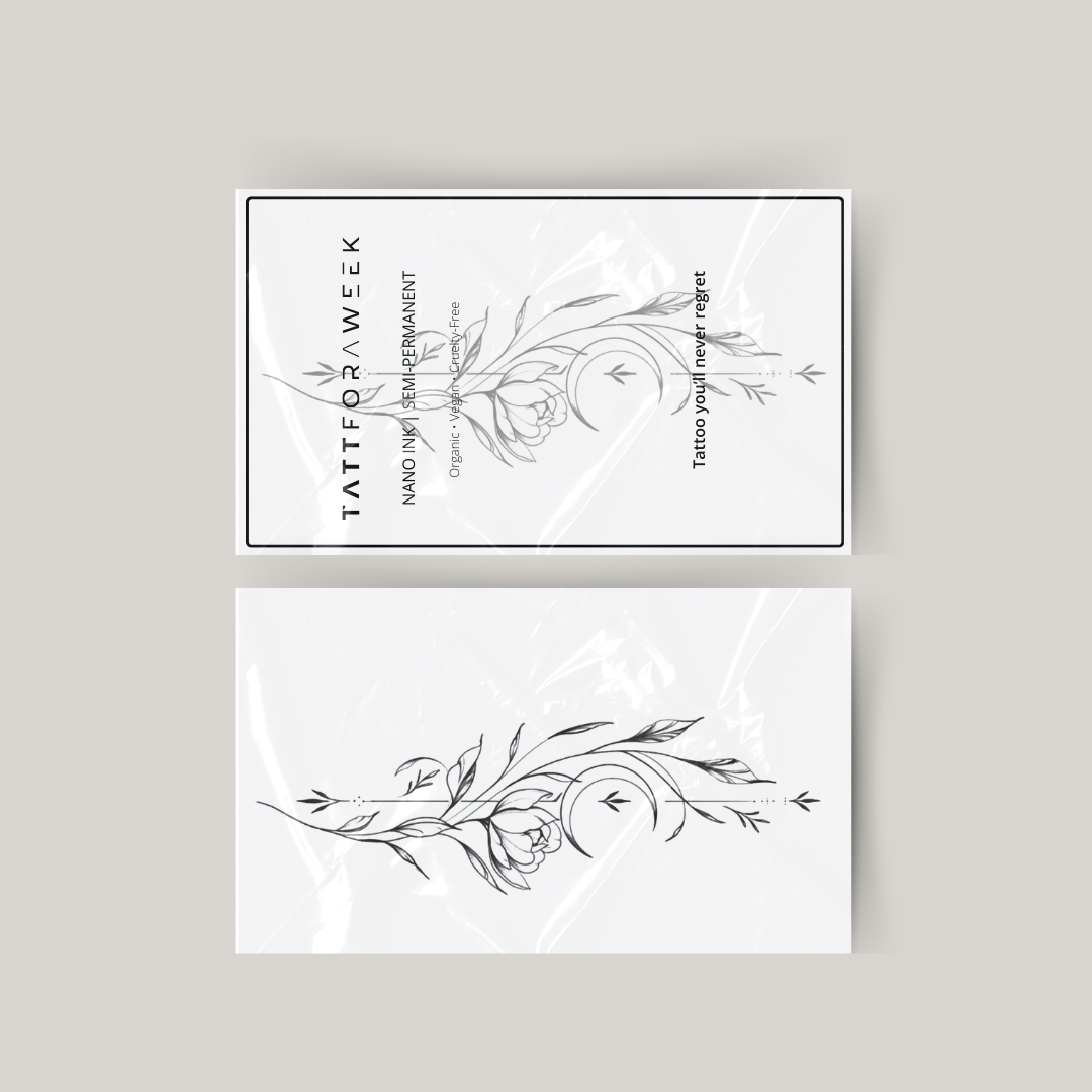 Tillfällig tatuering andlig