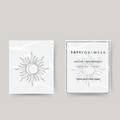 Tillfällig tatuering skinande sol