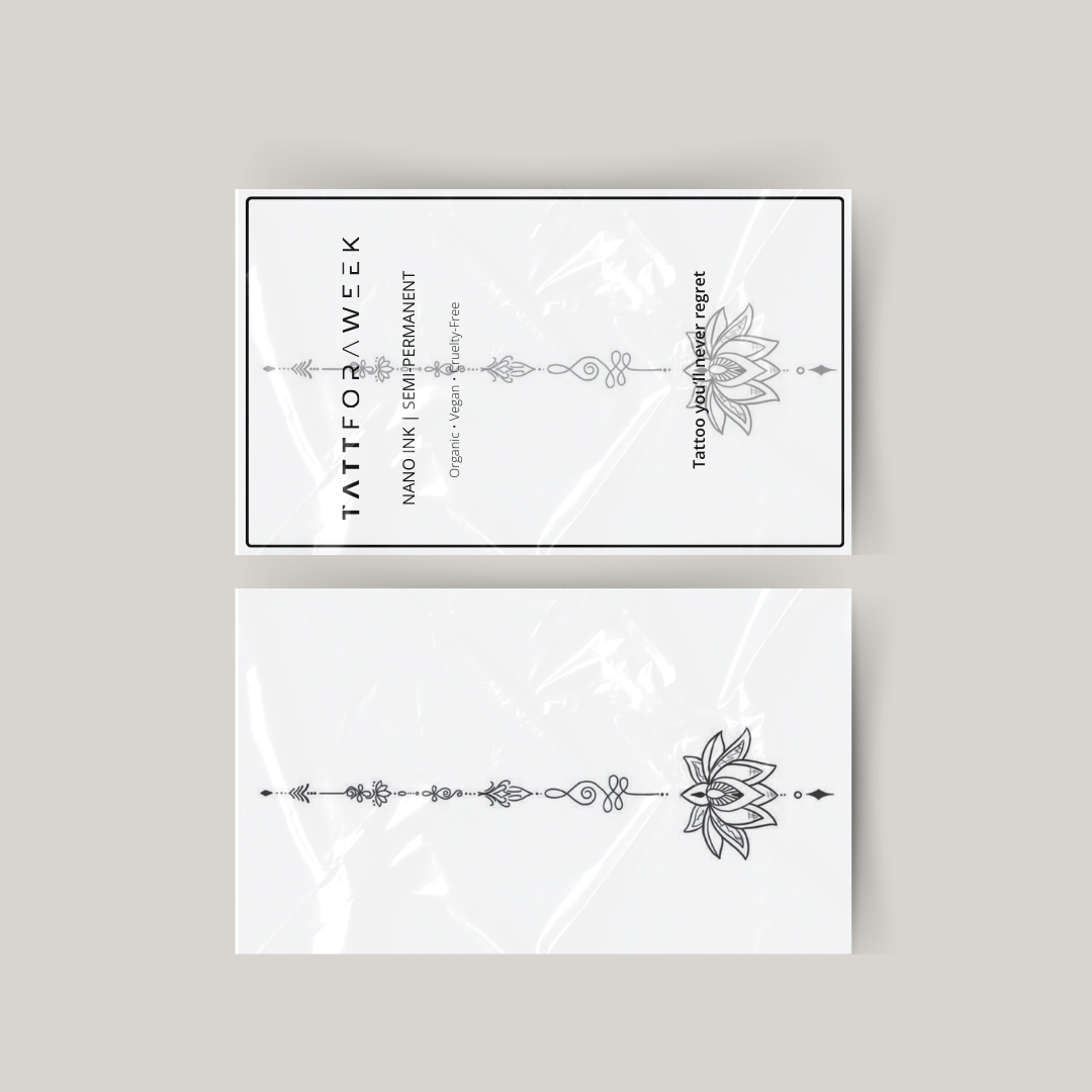 Tillfällig tatuering unalome