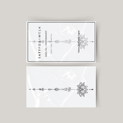 Tillfällig tatuering unalome